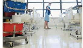 How to perform hospital carpet cleaning considering the special requirements?
